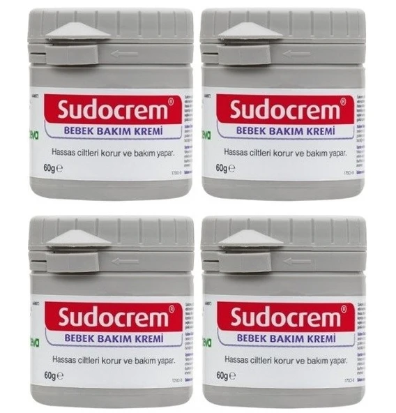 Sudocrem 60 gr 4'lü Bebek Bakım Kremi