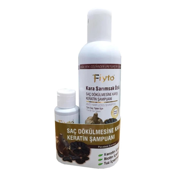 Fiyto Kara Sarımsak Özlü Şampuanı 500 Ml - 2