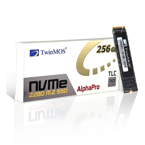 Twinmos Hdd Ssd M2 Nvme 256Gb 2455/1832Mb/S 3Dnand 3 Yıl Garantili