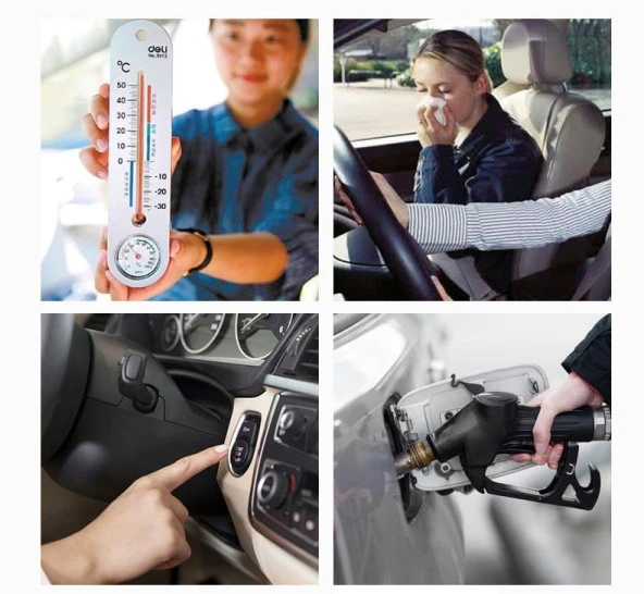 Coofbe Departure Araç Ön Cam Ve Torpido Üzeri Araç Vantilatör Fan Soğutucu Masaüstü Vantilatör - 4