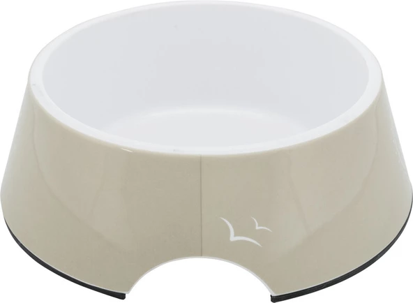 Trixie Köpek Mama ve Su Kabı, Melamin/Paslanmaz Çelik, 0.8lt/ø22cm, Kum Beji - 2