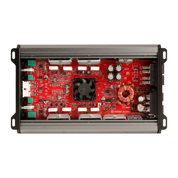 Reiss Audio Rs-Q60.4 Ab Class 4Kanal Oto Amfi 4Ohm 4X60W RMS-2Ohm 4X80W Rms Anfi - 5
