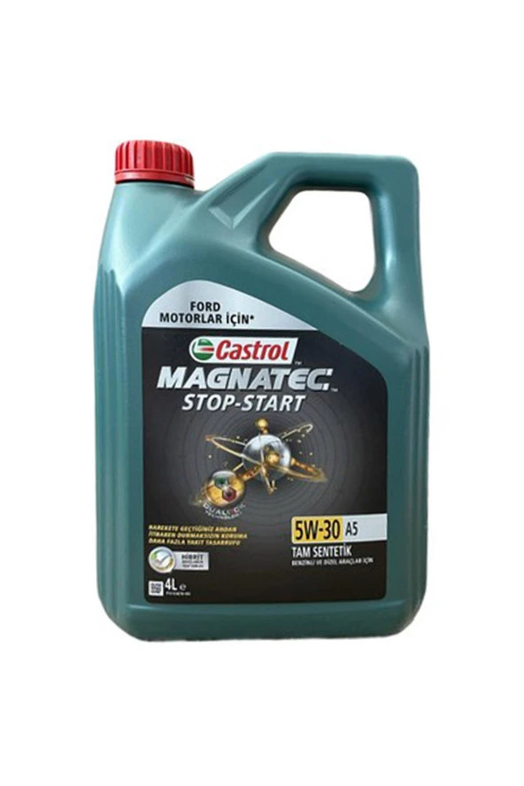 Castrol Magnatec 5W30 A5 Motor Yağı 4 Litre Yeni Ambalaj