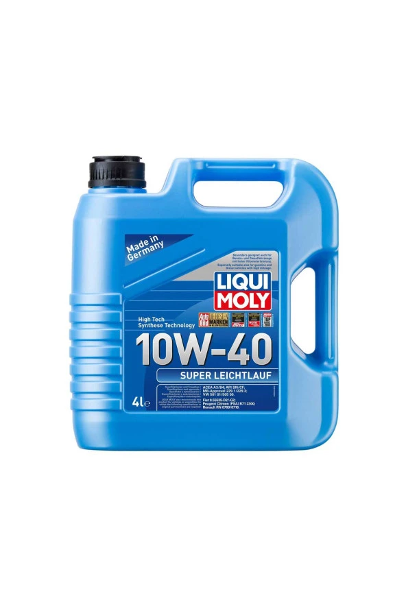 LIQUI MOLY 10W40 Motor Yağı Super Leichtlauf 4 Litre 9504