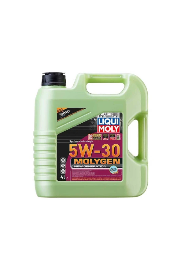 LIQUI MOLY 5W30 Motor Yağı Molygen New Generation DPF 4 Litre 21225