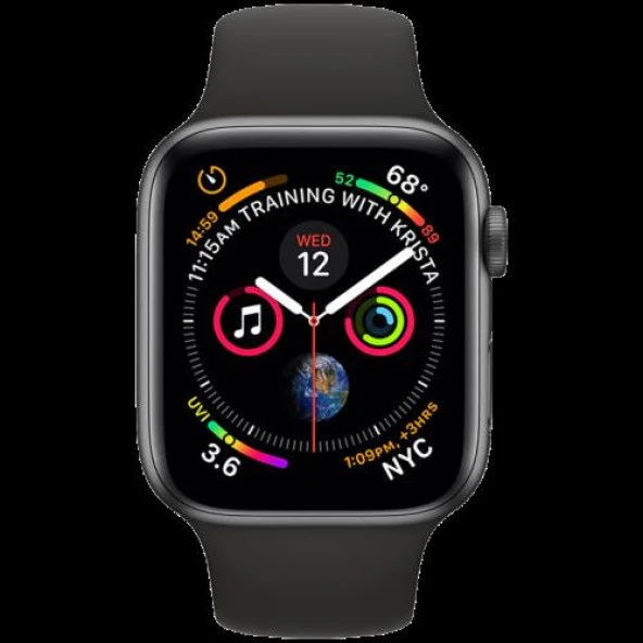 Apple Watch Series 4 44MM Space Gray A2093 Yenilenmiş A Kalite (12 Ay Garantili)