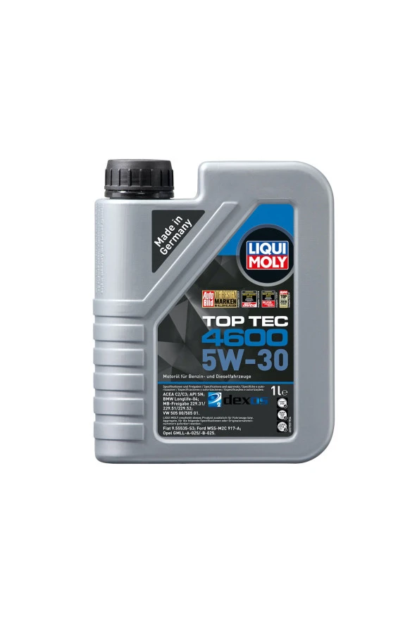 LIQUI MOLY 5W30 Motor Yağı Top Tec 4600 1 Litre 2315