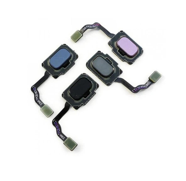 Samsung Galaxy S9 G960F İle Uyumlu Orta Tuş Film Flex Mavi ürün görseli