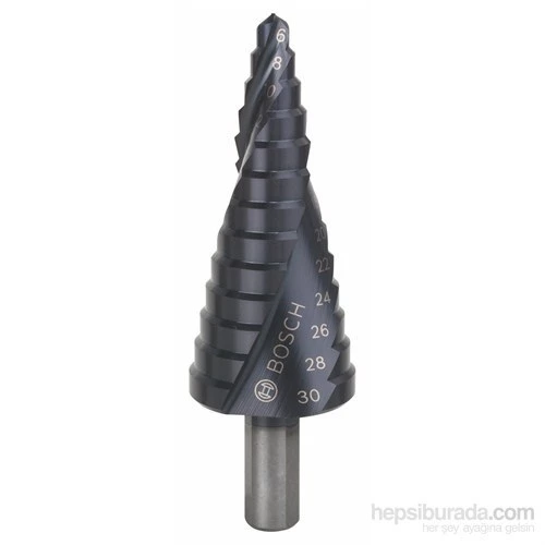 Bosch  - Kademeli Matkap Ucu Hss-Altin - 6 - 30 Mm, 10,0 Mm, 93,5 Mm - Resim 2