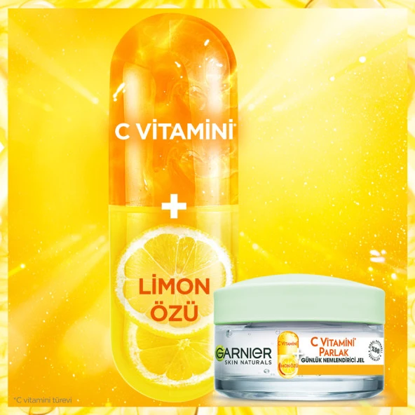 Garnier C Vitamini Parlak Günlük Nemlendirici Jel 50ml - 4