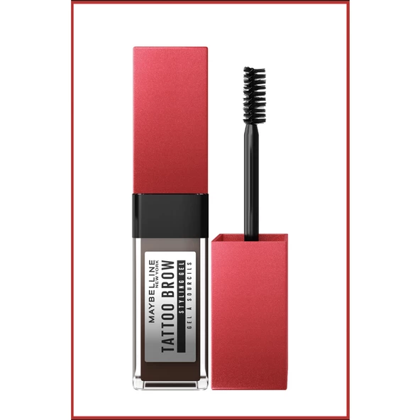 Maybelline New York Tattoo Brow 36H STYLING GEL- 260 DEEP BROWN - 2
