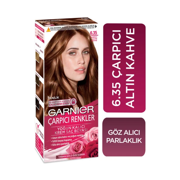 Garnier Çarpıcı Renkler 6.35 Çarpıcı Altın Kahve