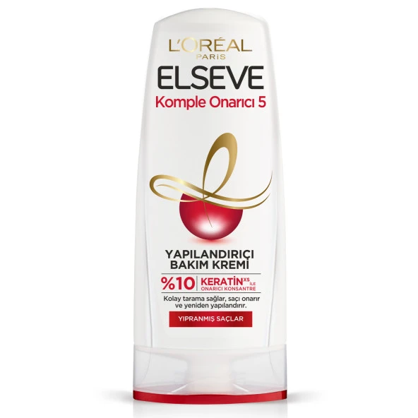 L'Oréal Paris Elseve Komple Onarıcı 5 Yapılandırıcı Bakım Kremi 360 ml - 2