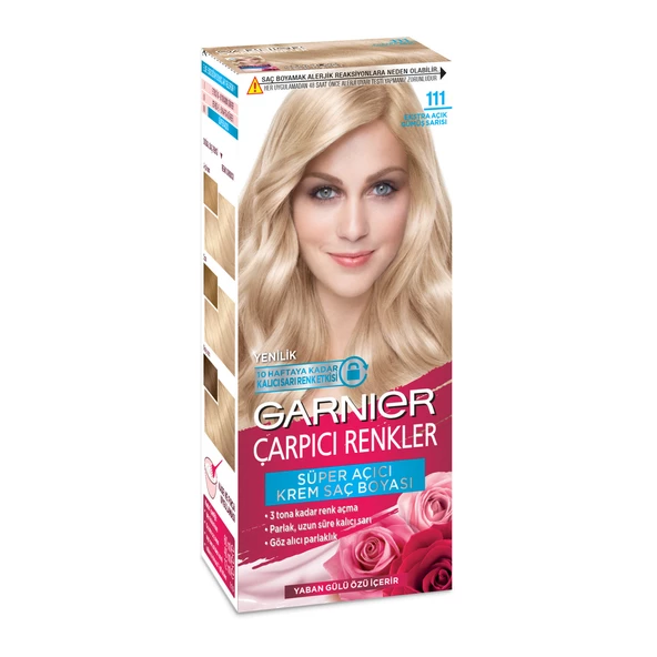 Garnier Çarpıcı Renkler 111 Ekstra Açık Gümüş Sarısı - 2
