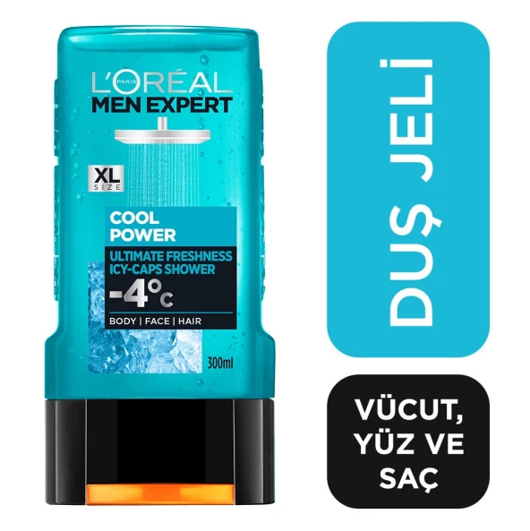 L'Oréal Paris MEN EXPERT SHOWER GEL COOL POWER 300ML