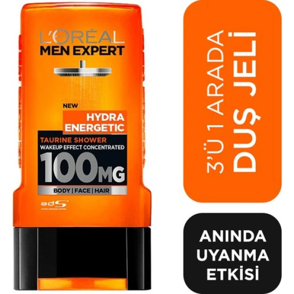 L'Oréal Paris MEN EXPERT SHOWER GEL HYDRA ENERGETIC 300ML