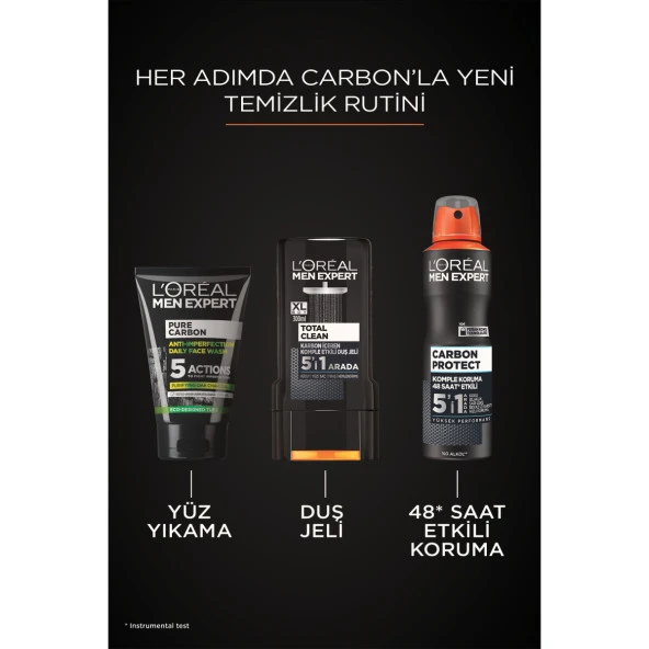 L'Oréal Paris MEN EXPERT CARBON PROTECT ANTI PERSPIRANT DEODORANT 150ML - 4