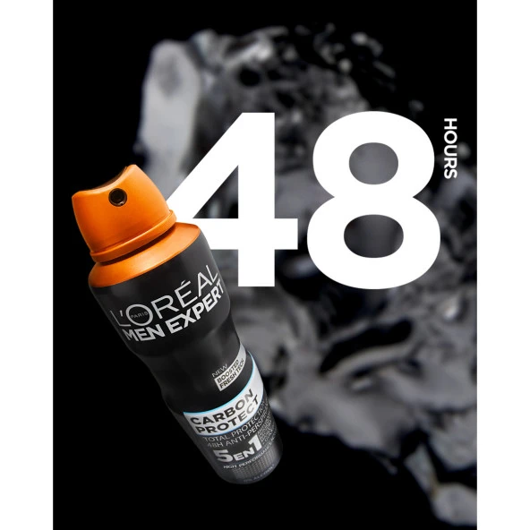 L'Oréal Paris MEN EXPERT CARBON PROTECT ANTI PERSPIRANT DEODORANT 150ML - 8