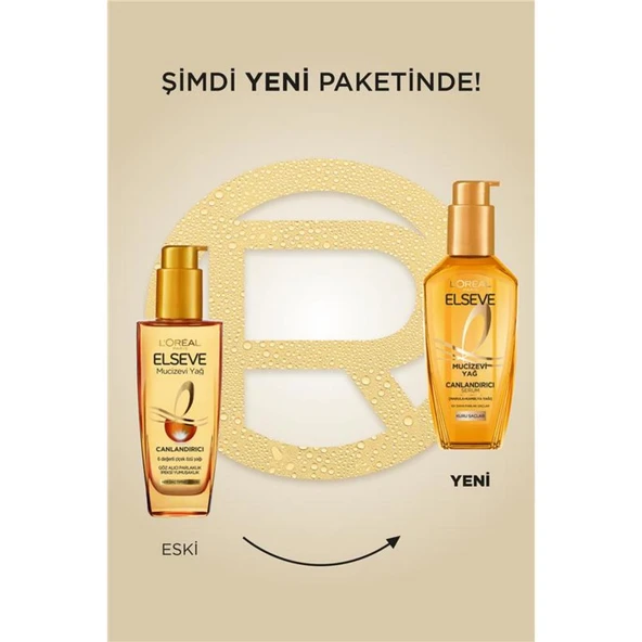 L'oréal Paris Elseve Mucizevi Yağ Canlandırıcı Bakım Yağı 100ml - Resim 6