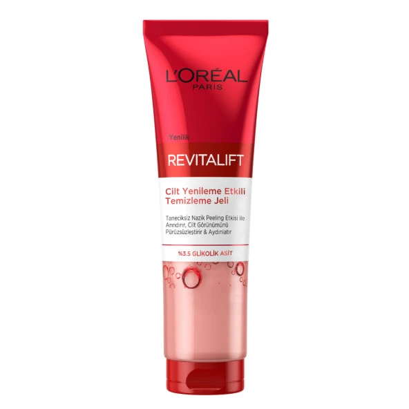 L'Oréal Paris Revitalift Cilt Yenileme Etkili  Temizleme Jeli 150 ml- Glikolik Asit