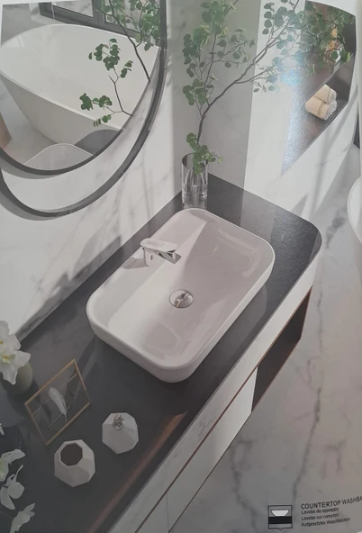 LOFTMİX ÇANAK LAVABO / BATARYA DELİKLİ TURAVİT - 2