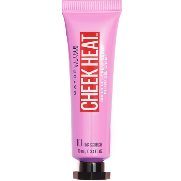 Maybelline New York Cheek Heat Likit Allık - 10 Scorch - Pembe