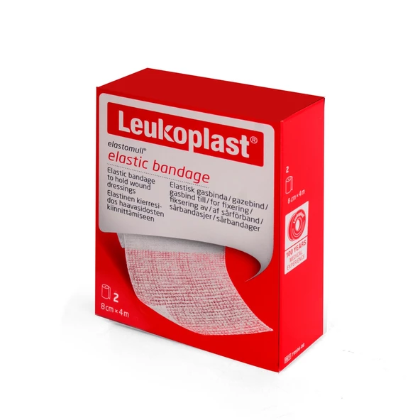 Leukoplast Elastomull Elastik Bandaj 79996-07 8cm X 4m (Beyaz) 2 Adet - 3