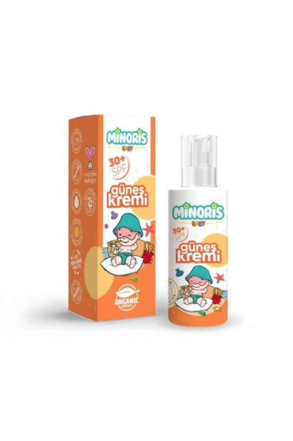 Minoris Baby Organik Güneş Koruyucu Sprey Krem Spf30 150ml