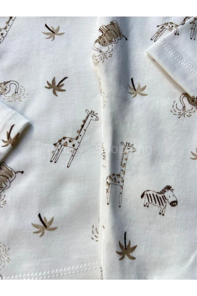 Kız Çocuk Şortlu Fitilli Kapri Tayt Kompak T-Shirt Alt Üst Takım (1kj6JPse3g) - 4