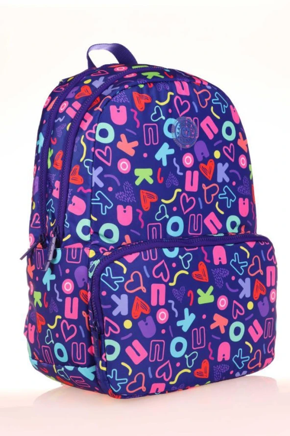 Kaukko Brokar Sırt Çantası Navy Blue K1696 - Resim 5