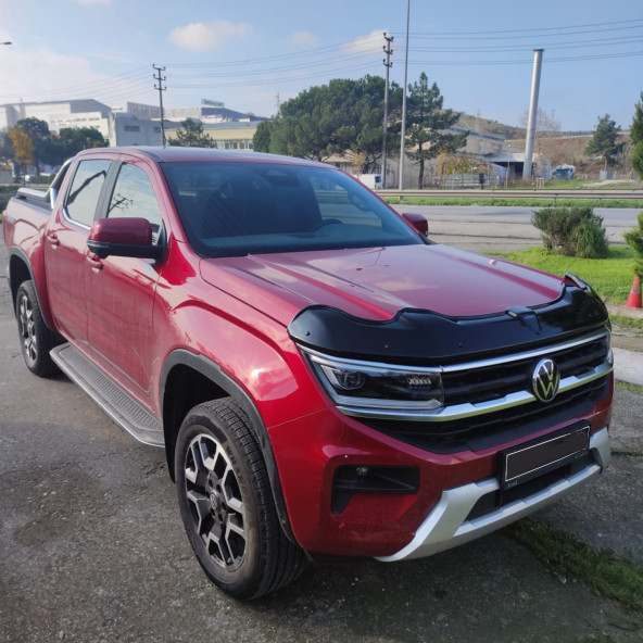 Cappafe Volkswagen Amarok 2023 Yılı ve Sonrası Uyumlu Yarasa Kaput Rüzgarlığı - 3