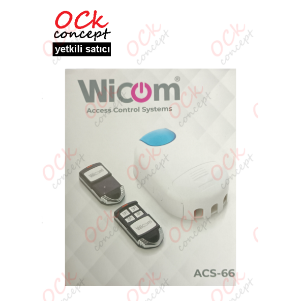 WICOM ACS 66 Otomatik Kepenk Alıcısı Fotosel Bağlantılı + 2 Adet Kumanda - 6