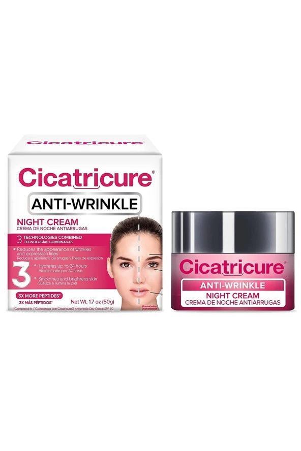 Cicatricure Anti-Wrinkle Gece Kremi 50GR