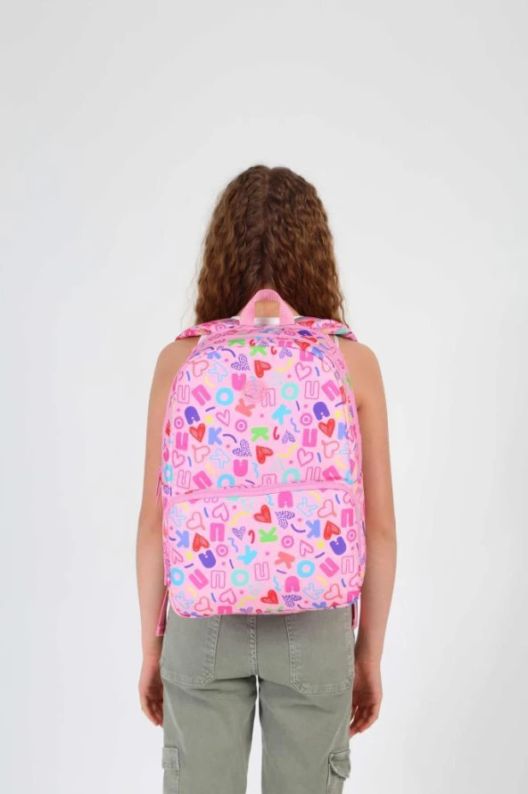 Kaukko Brokar Sırt Çantası Pink K1697 - Resim 2