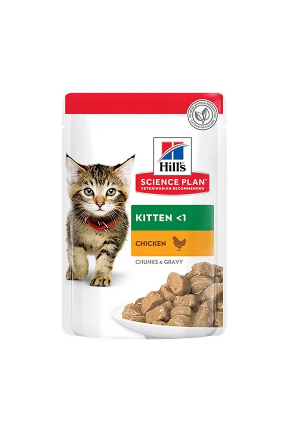 Hills Science Plan Hills Kitten Tavuklu Yavru Kedi Konserve Maması 85 Gr