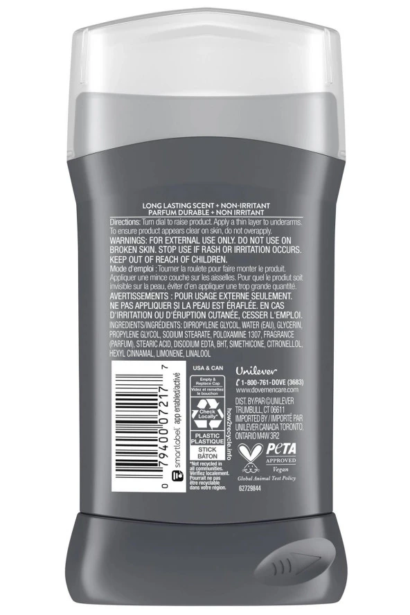 Dove Men Extra Fresh Alüminyumsuz Stick Deodorant 85GR - 2