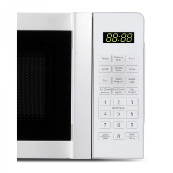 Altus ALMD 25 20 lt Beyaz Mikrodalga Fırın - 3