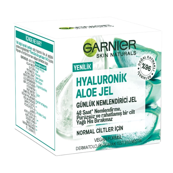 Garnier Hyaluronik Aloe Günlük Nemlendirici Jel 50ml - 3