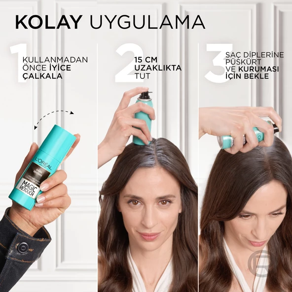 L'oréal Paris Magic Retouch Beyaz Dipleri Kapatıcı Sprey - Altın Kahverengi - 5
