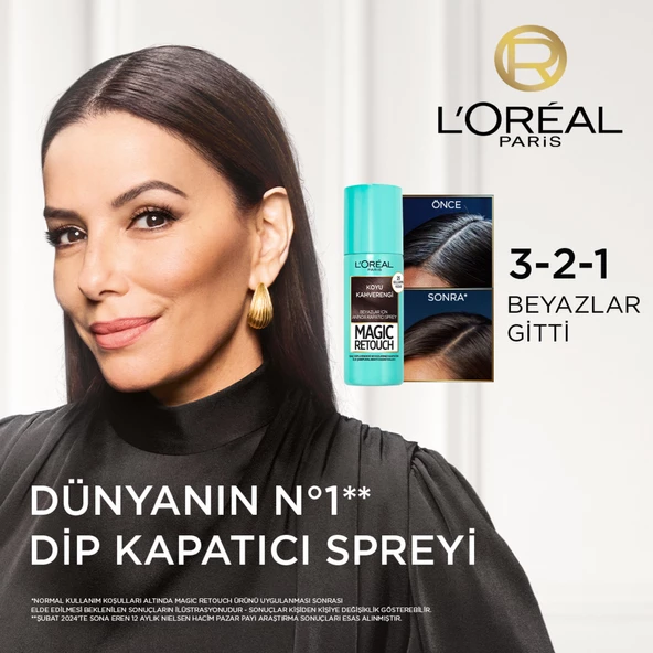 L'oréal Paris Magic Retouch Beyaz Dipleri Kapatıcı Sprey - Altın Kahverengi - 2