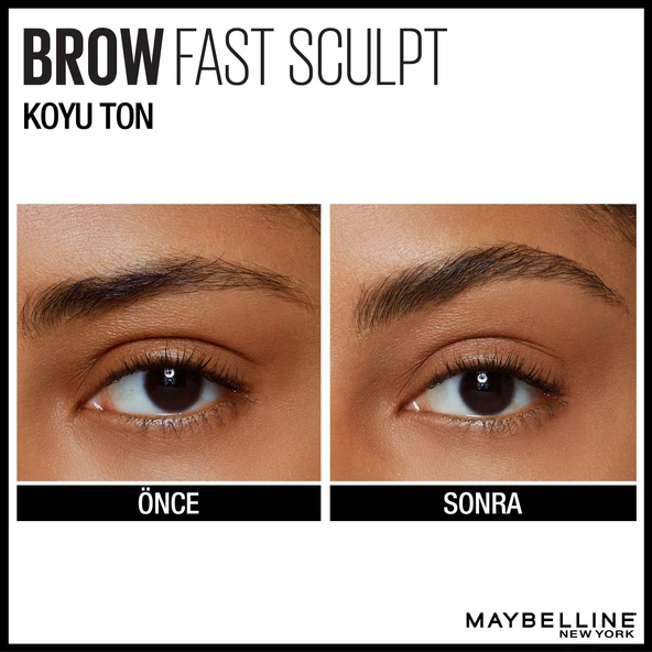 Maybelline New York Brow Fast Sculpt Brow Gel No: 06 Deep Brown - 5