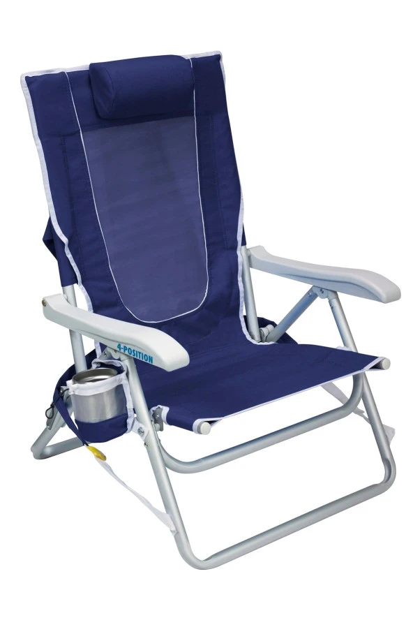 Backpack Beach Chair™ 4 Kademeli Katlanır Plaj Sandalyesi