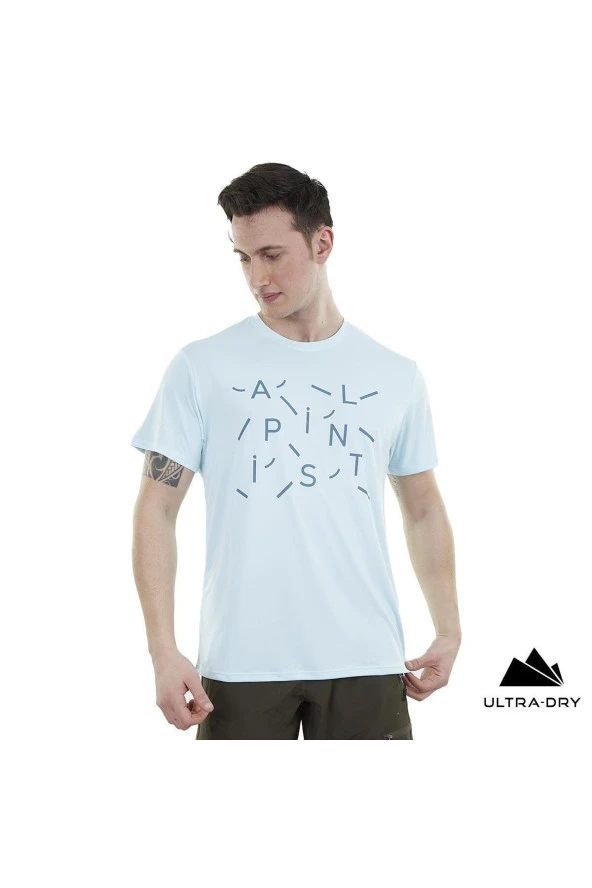 Baseline Ultra Dry Erkek T-Shirt-Turkuaz - M