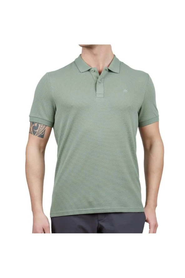 Roc Erkek Polo T-Shirt Yeşil-2XL