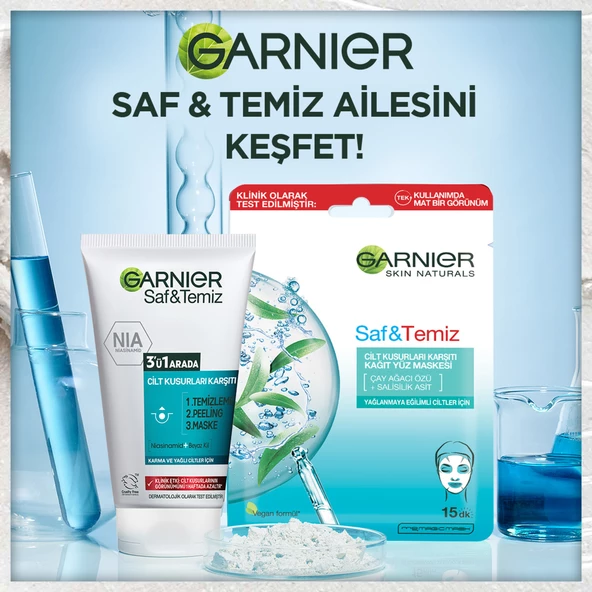 Garnier Saf & Temiz 3ü 1 Arada 150ML - 5