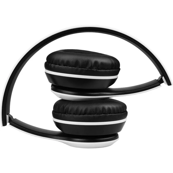 Torima P47 Extra Bass Wireless Bluetooth Kulaklık 5.0+EDR FM Radyo Beyaz - 5