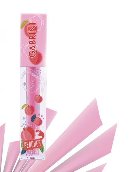 Gabrini Fruity Lipgloss Peaches 4 ml