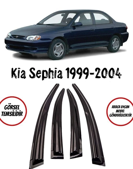 Kia Sephia Arası Cam Rüzgarlığı 1999-2004 Arası