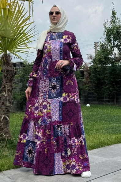 Nehir Elbise Leylak - 6