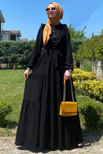 Feriz Elbise Siyah
